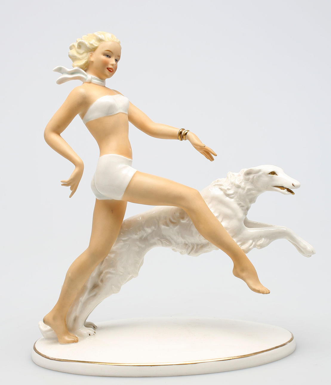 FIGURIN, porslin, Schaubach-Kunst.