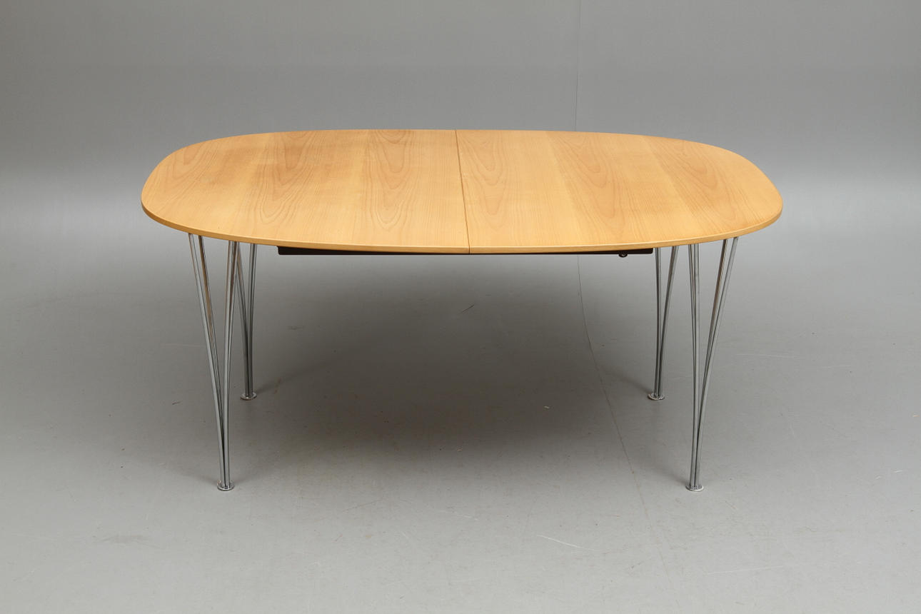 MATBORD "Superellips", design Bruno Mathsson & Piet Hein, för Fritz Hansen.