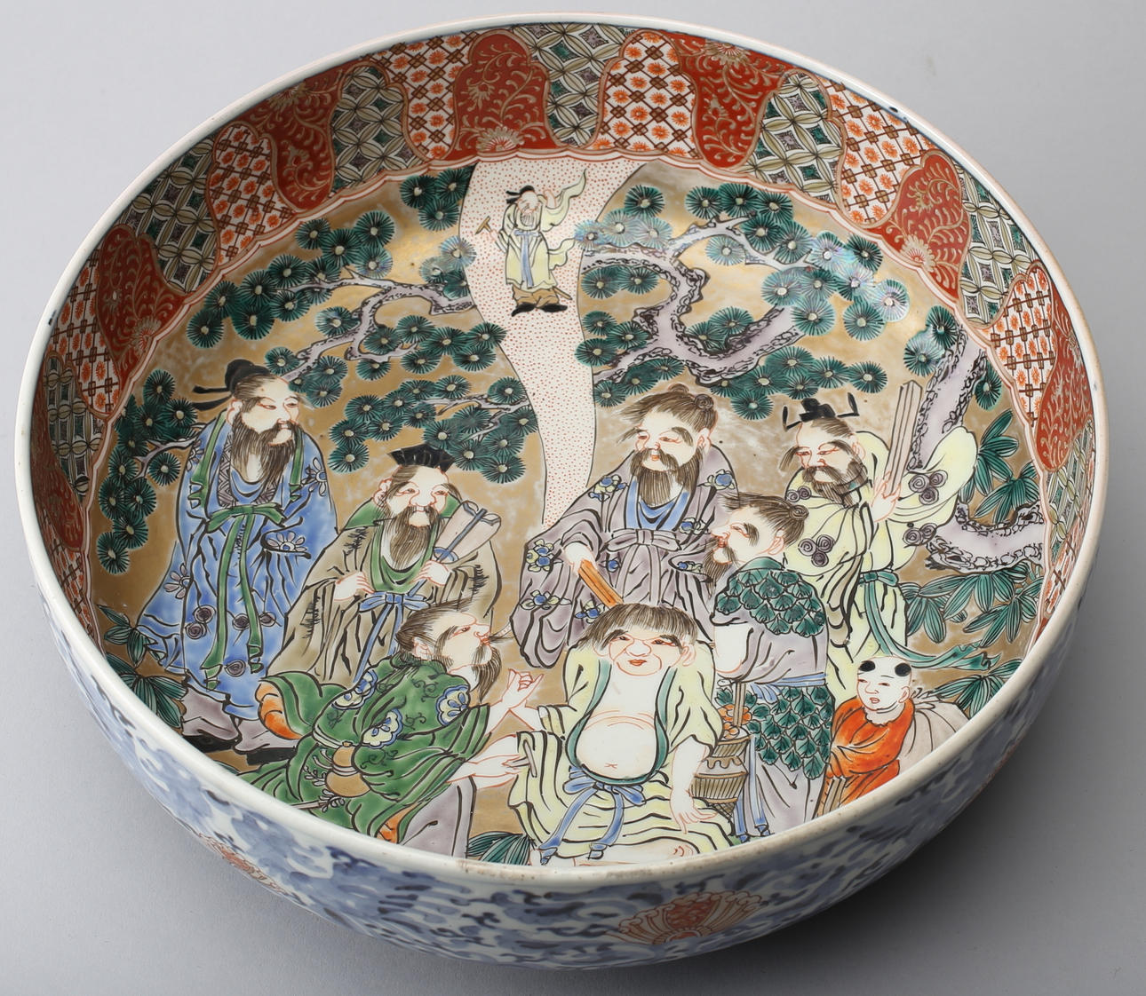 SKÅL, Imari Japan 1800-tal.