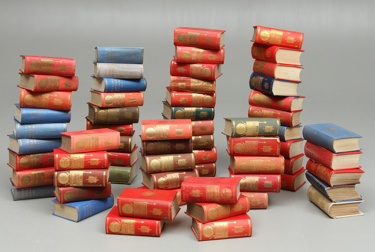 BÖCKER, 63 st, Sveriges ridderskap och adels kalender 1882-1964.