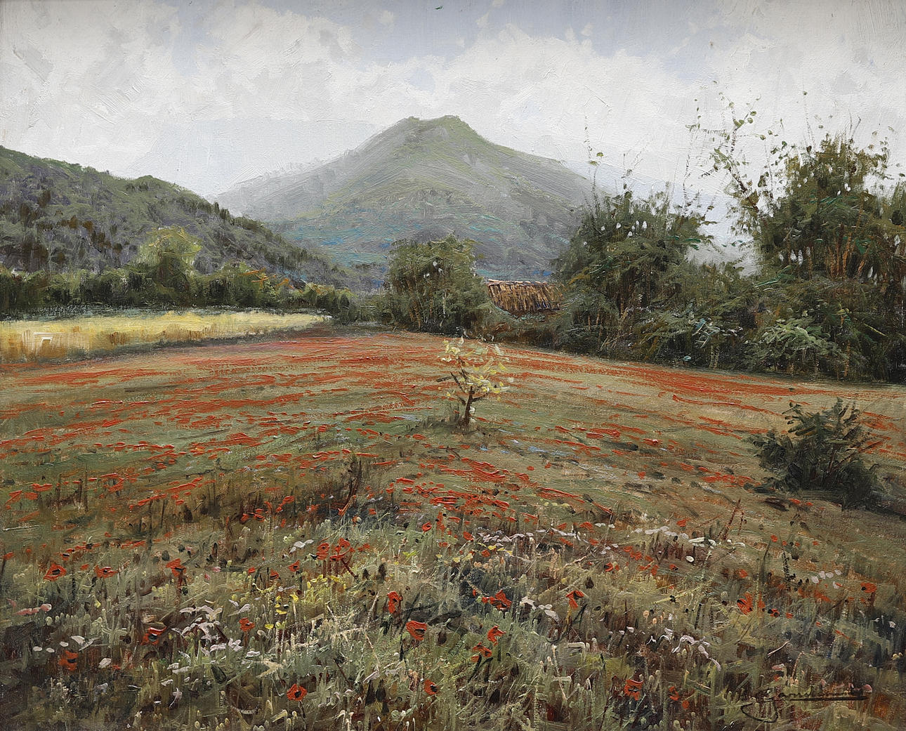 ELÍAS GARRALDA. Paisaje.