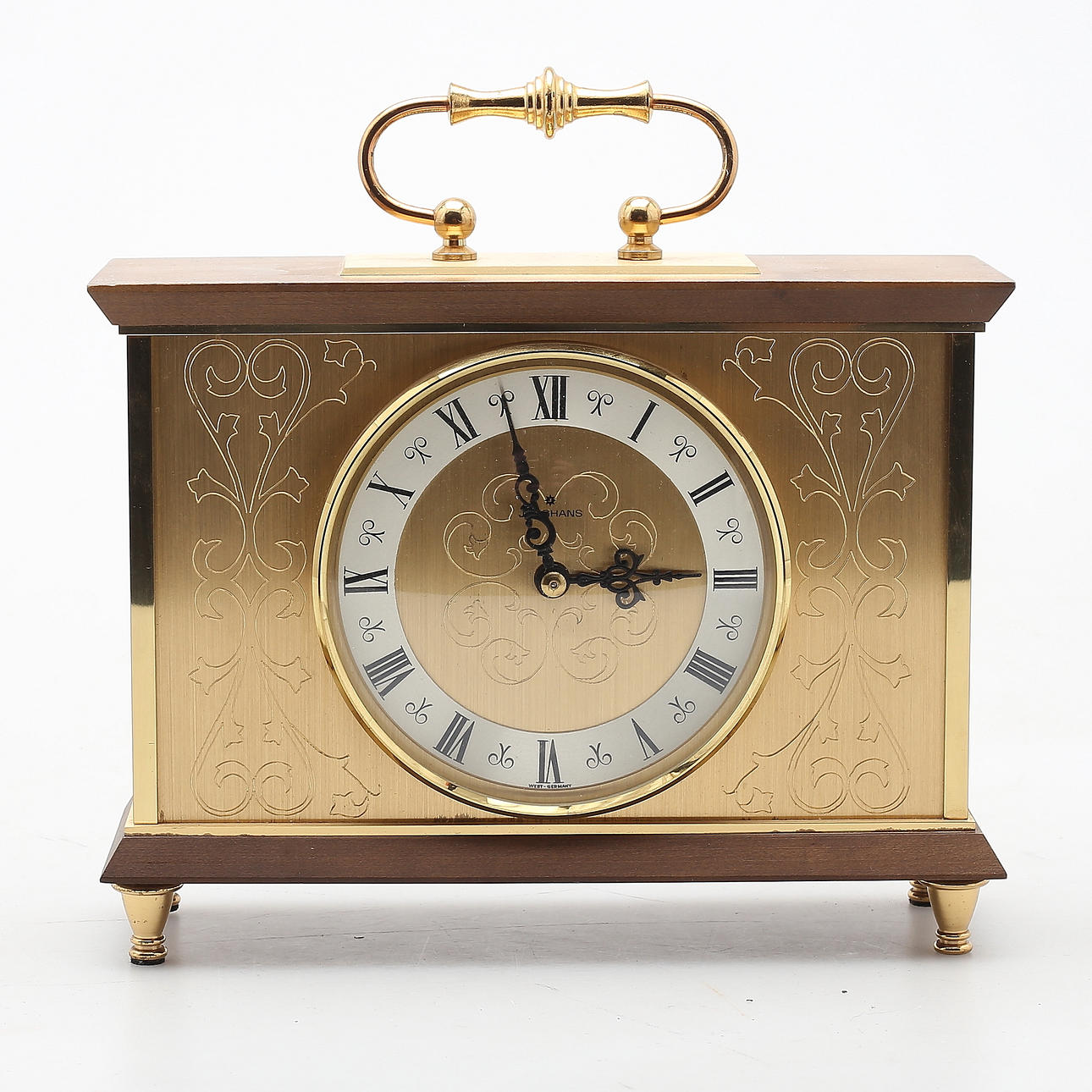 BORDUR, træ og metal, Junghans, 1900-tallet.