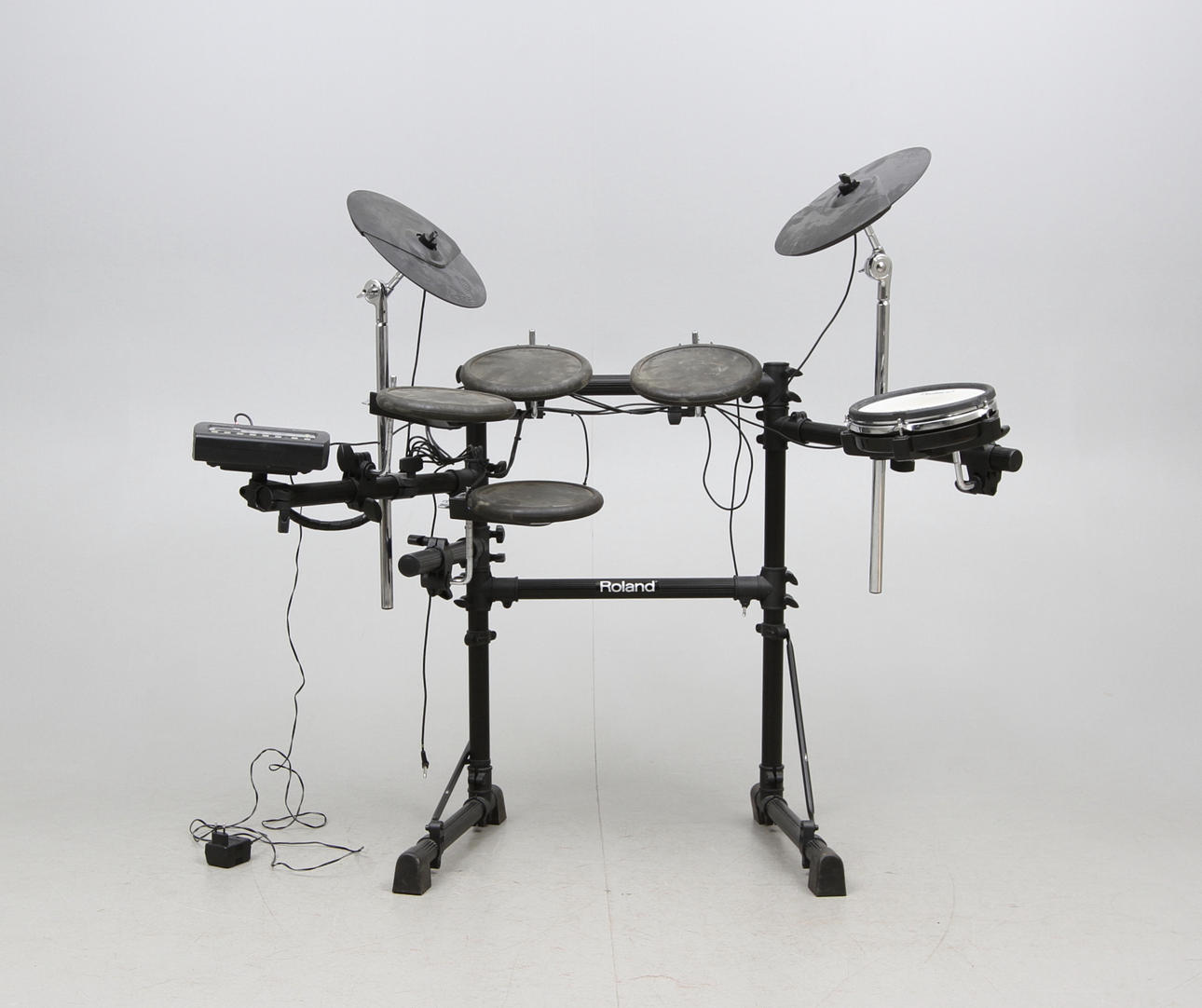 ELEKTRONISKT TRUMSET, 12 delar, Roland.