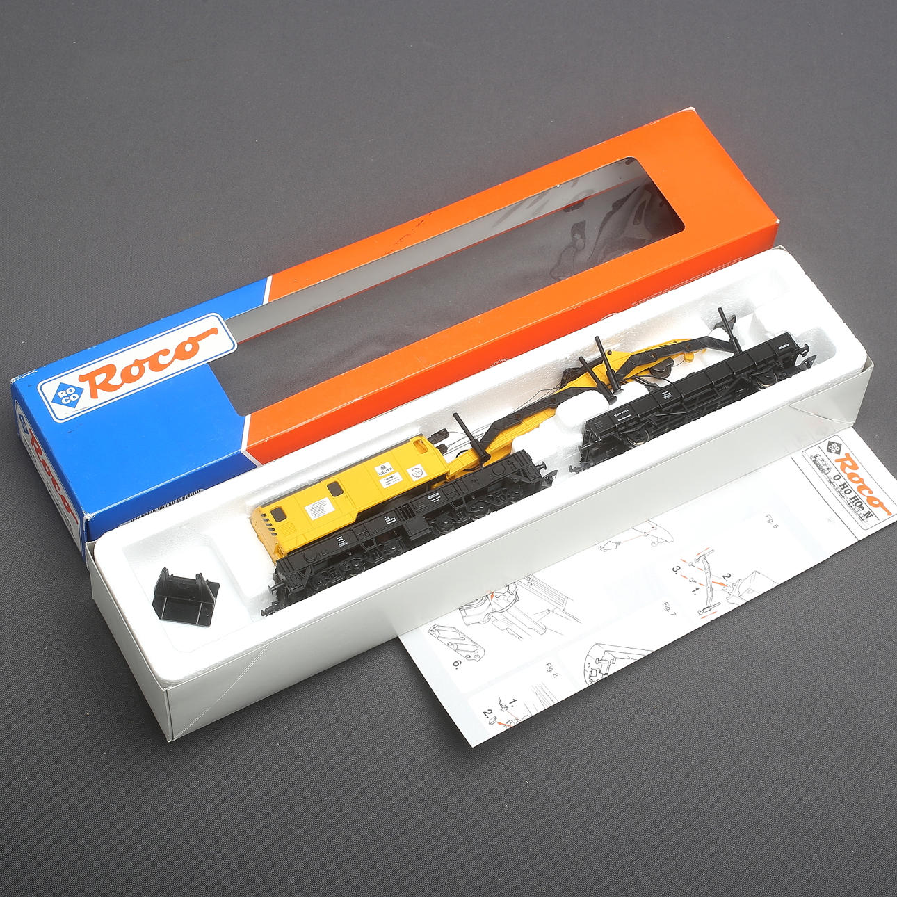 Remolque grúa ROCO 46800 DB digital, caja original.