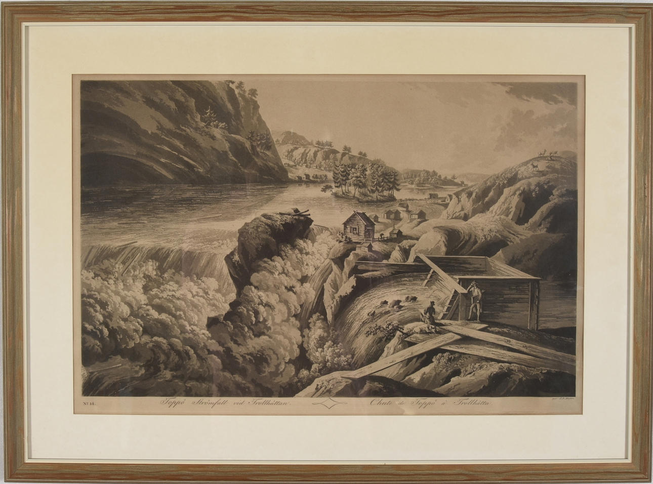 JOHAN FREDRIK MARTIN. EFTER. Kopparstick.