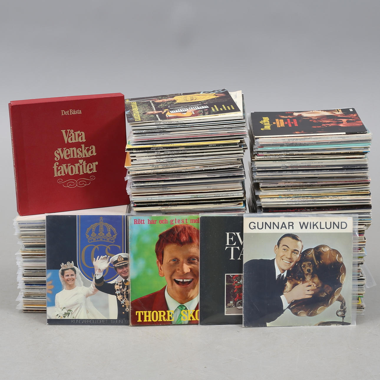 LP-DISCS, approx. 440 pcs., Swedish.