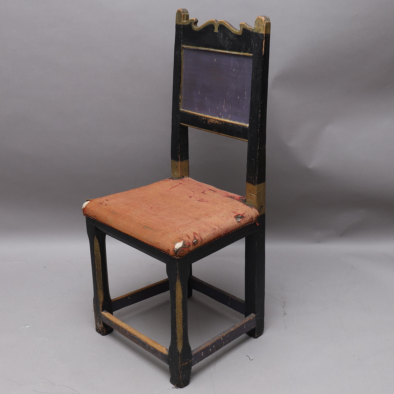 SILLA, Barroco, madera.