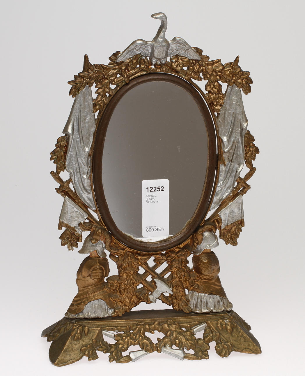 SPEGEL, gjutjärn, 18/1900-tal.