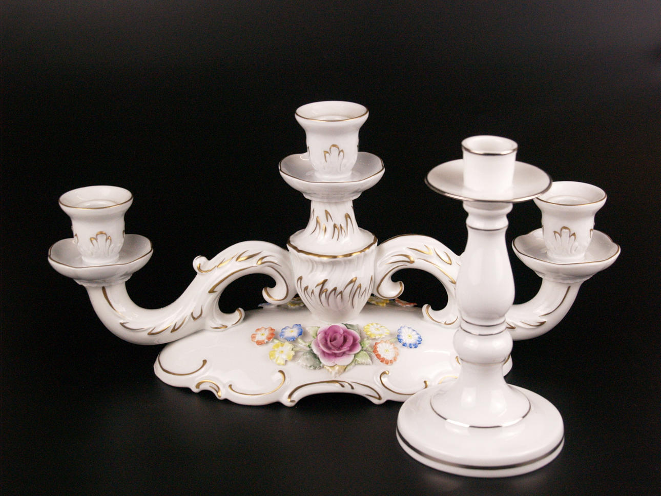 2 LEUCHTER - Schierholz, Plaue, Thüringen, 20. Jh.