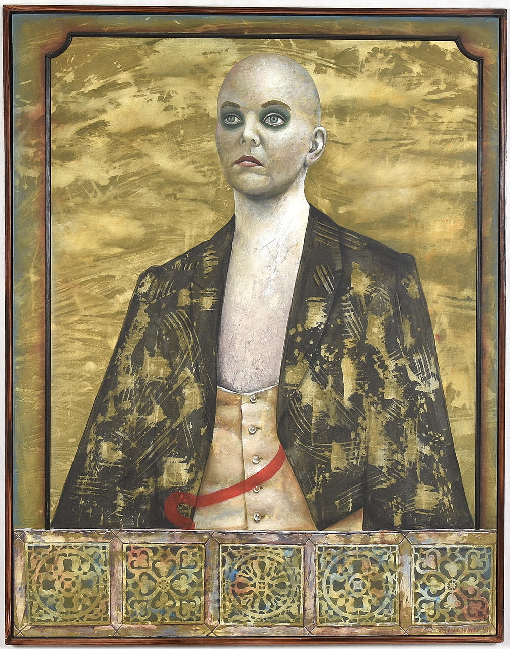 BERT JOHNNY NILSSON. Oil on canvas.