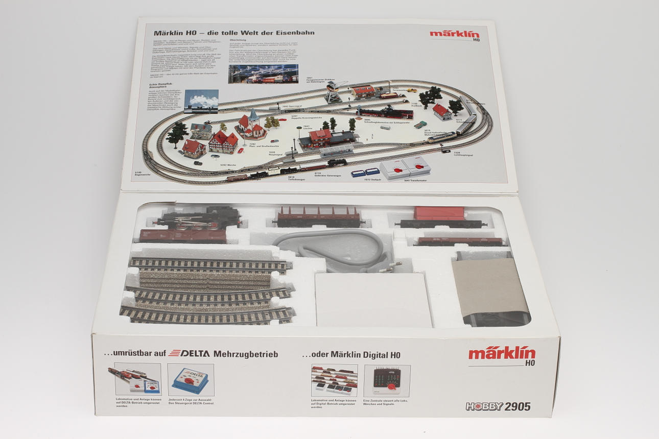 MÄRKLIN H0 TÅGSATS 2905 ORIGINALKARTONG.
