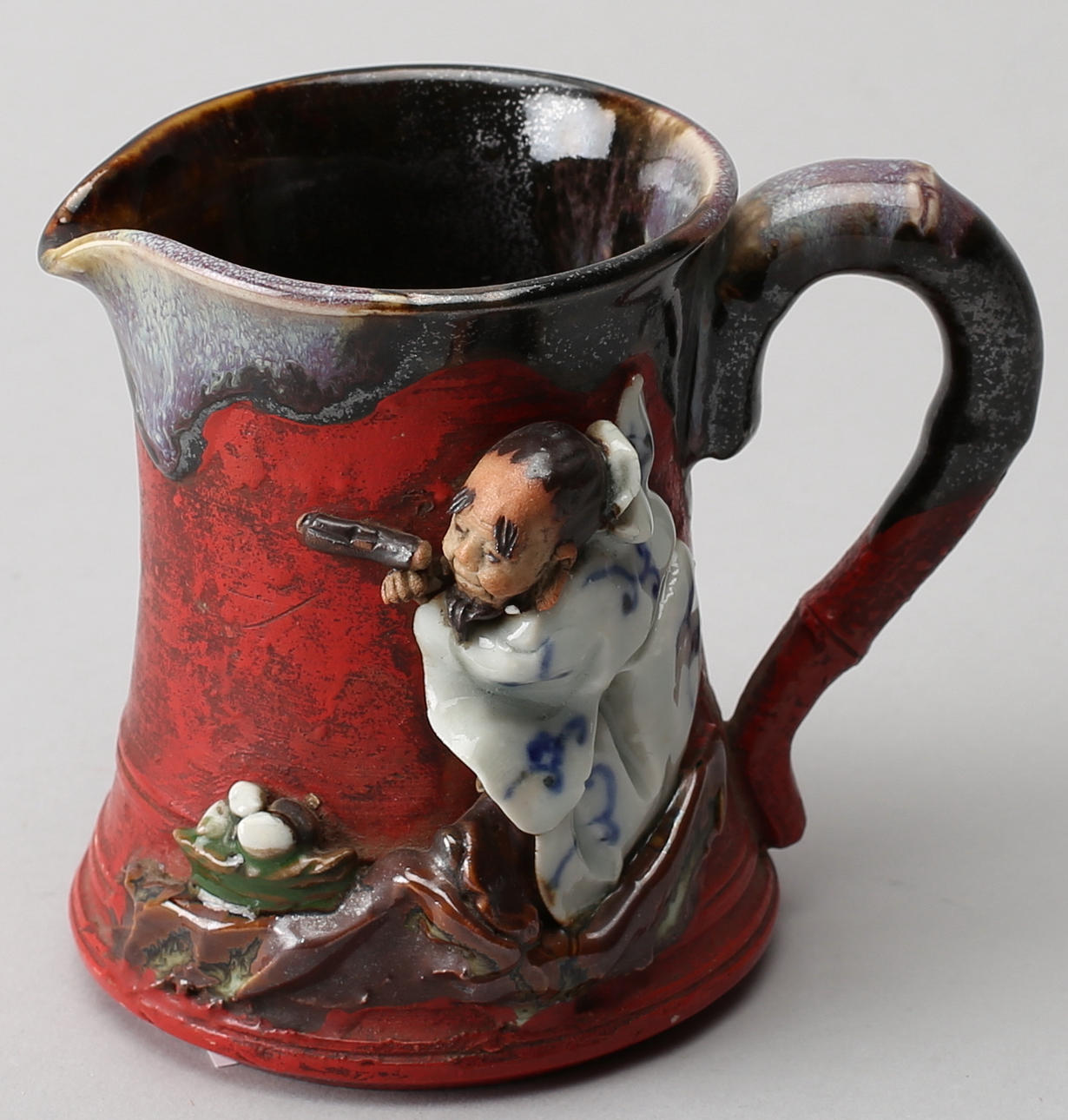 LITEN KRUKA, Sumidagawa Japan runt 1920.