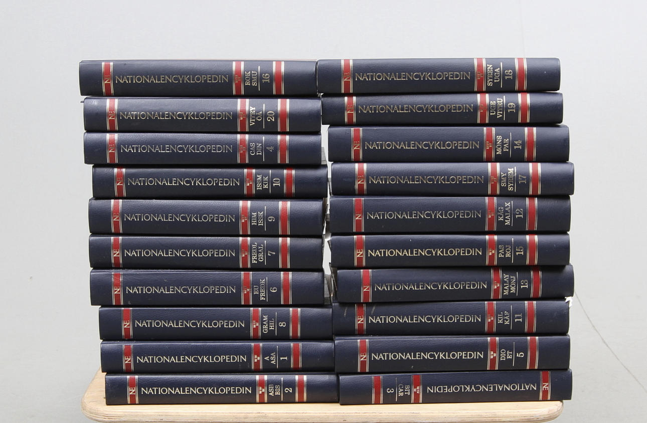 UPPSLAGSVERK, 20 band, Nationalencyklopedin.