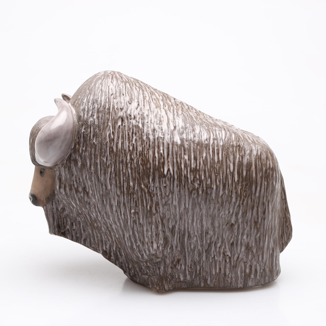 BISONOXE, största modellen, Göran Andersson, Upsala Ekeby. Keramik
