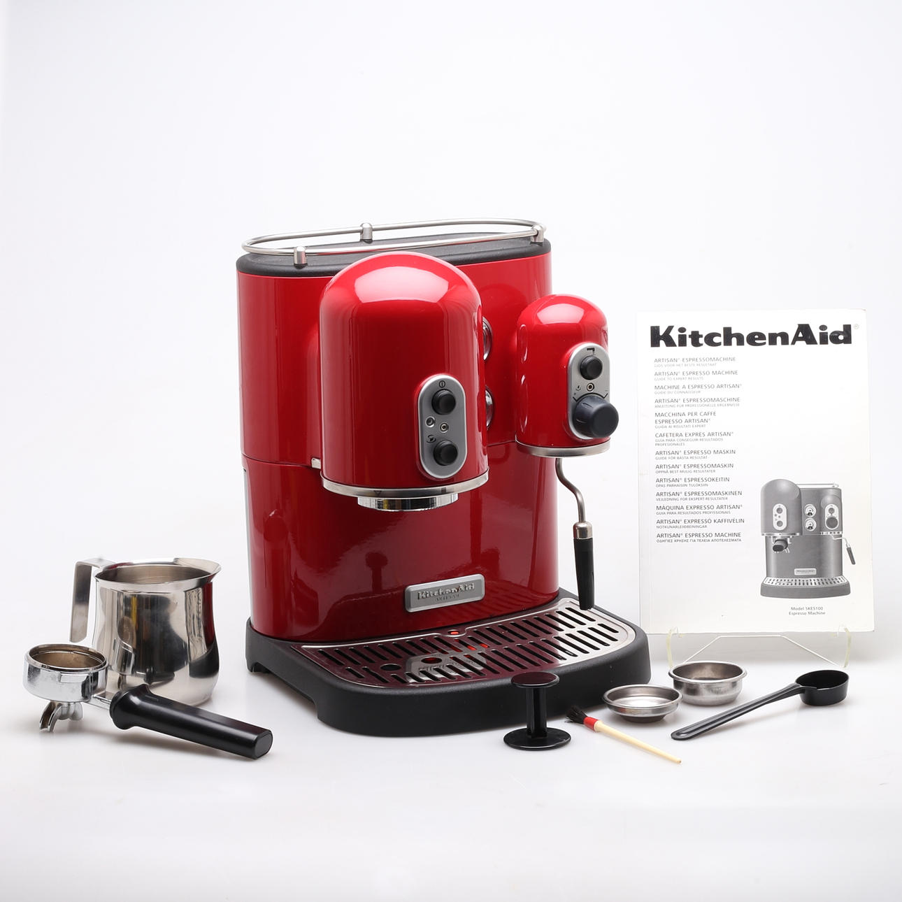 ESPRESSOKONEET, KitchenAid Artisan, punainen.