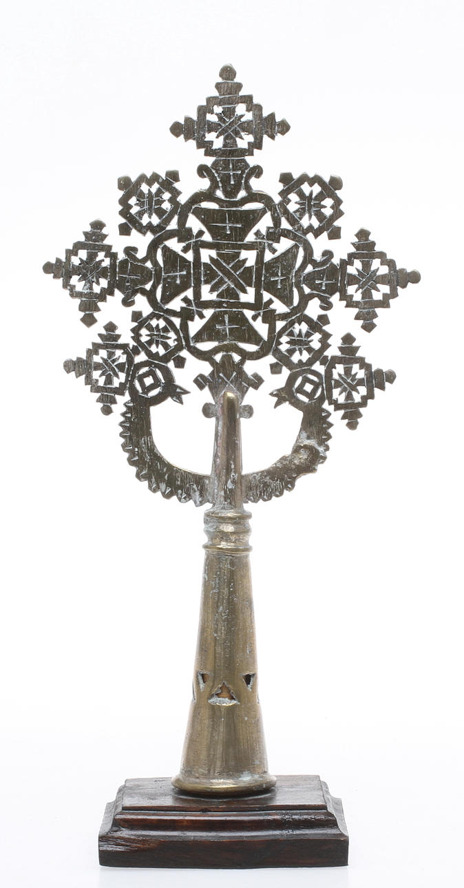KOPTISKT KORS, metall.