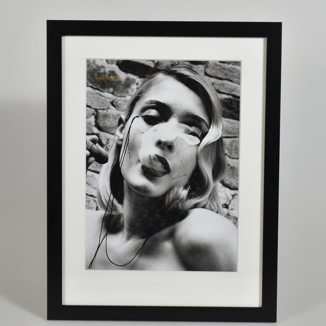HELMUT NEWTON. After. offset Cigar Industry, Milan, 1997.