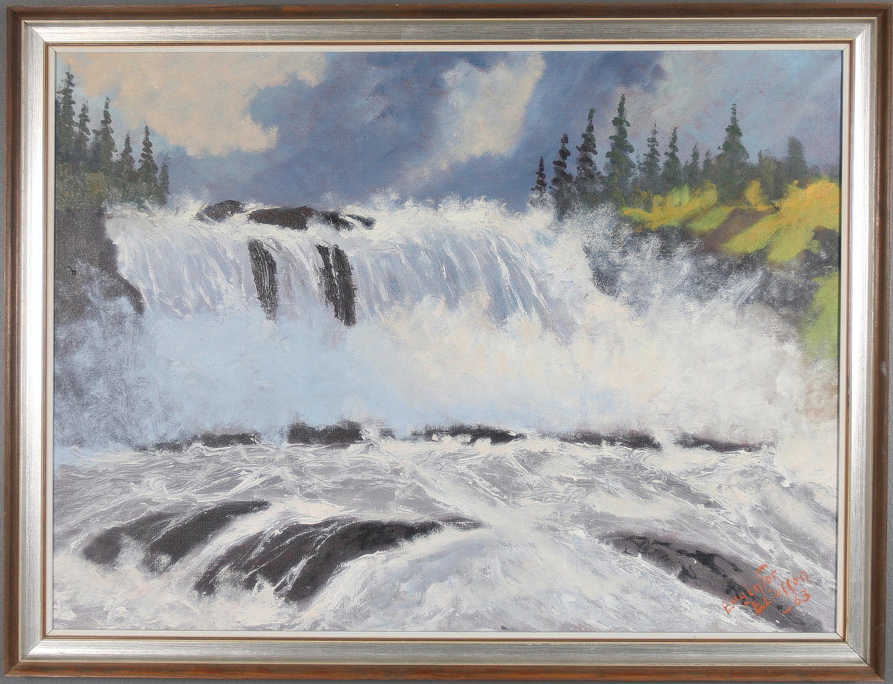 EUGEN TOR ELIASSON. Olja på duk, signerad och daterad -63.