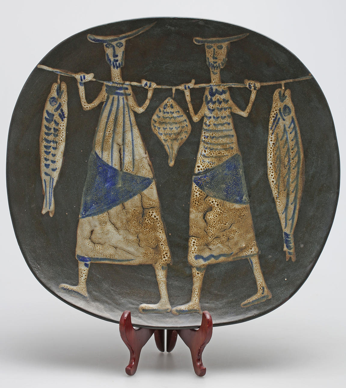 PRAKTFAT, stengods, Åke Holm.