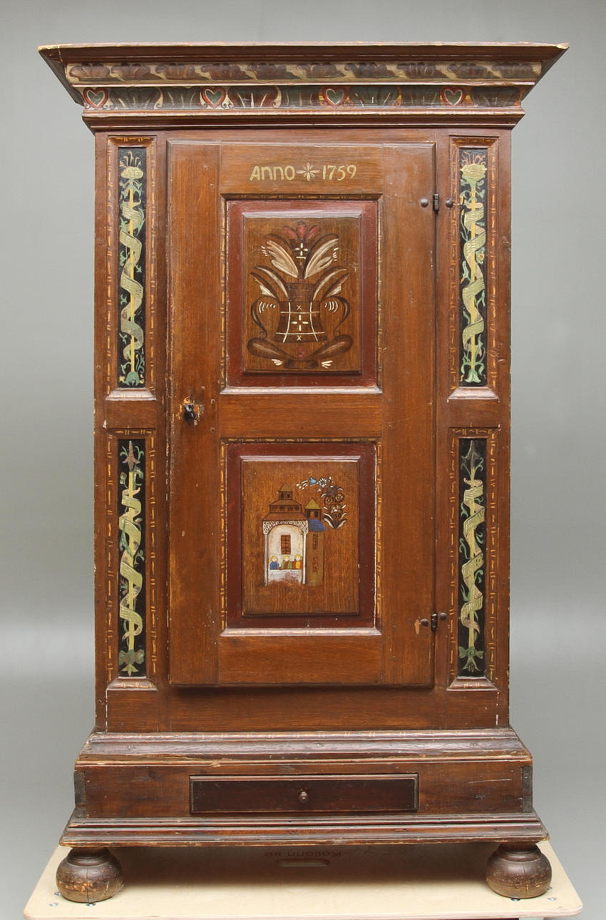 SKÅP, allmoge, märkt 1789.