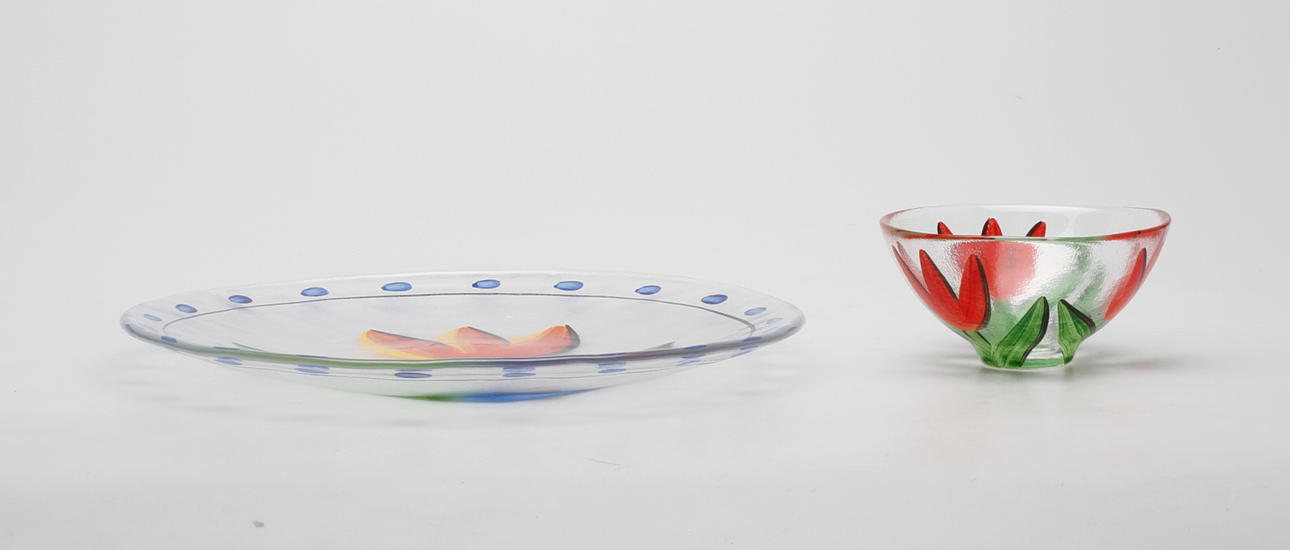 FAT samt SKÅL, Ulrica Hydman-Vallien, Kosta Boda.