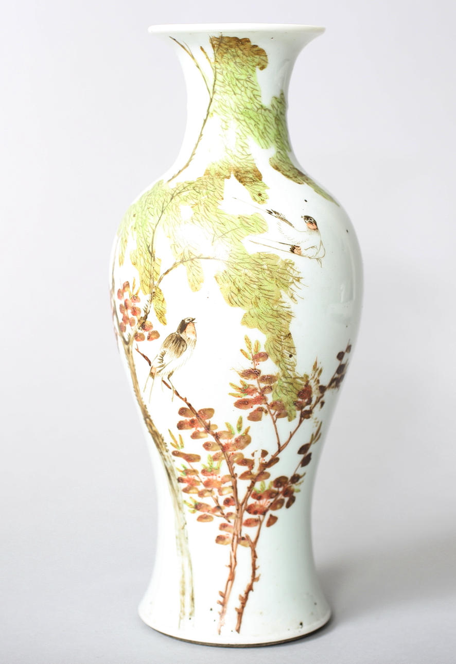 BALUSTER VAS, Kina, 2. 1800-talets halva.