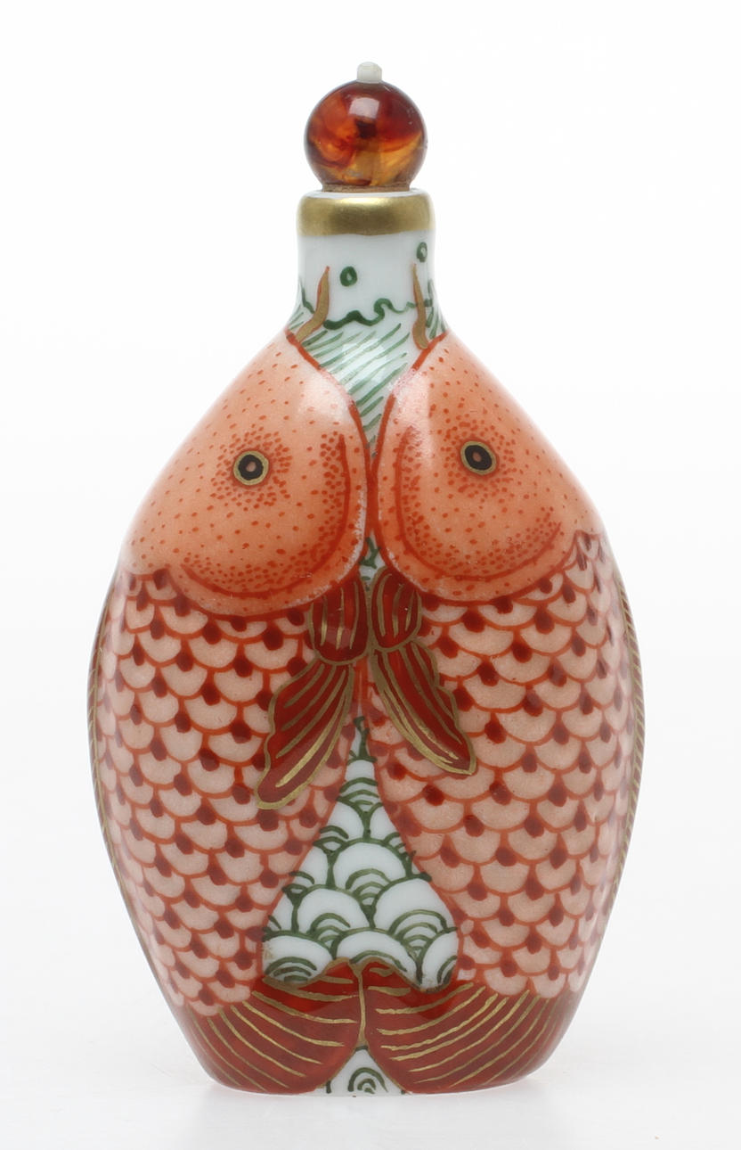 SNUSFLASKA, porslin, Kina.