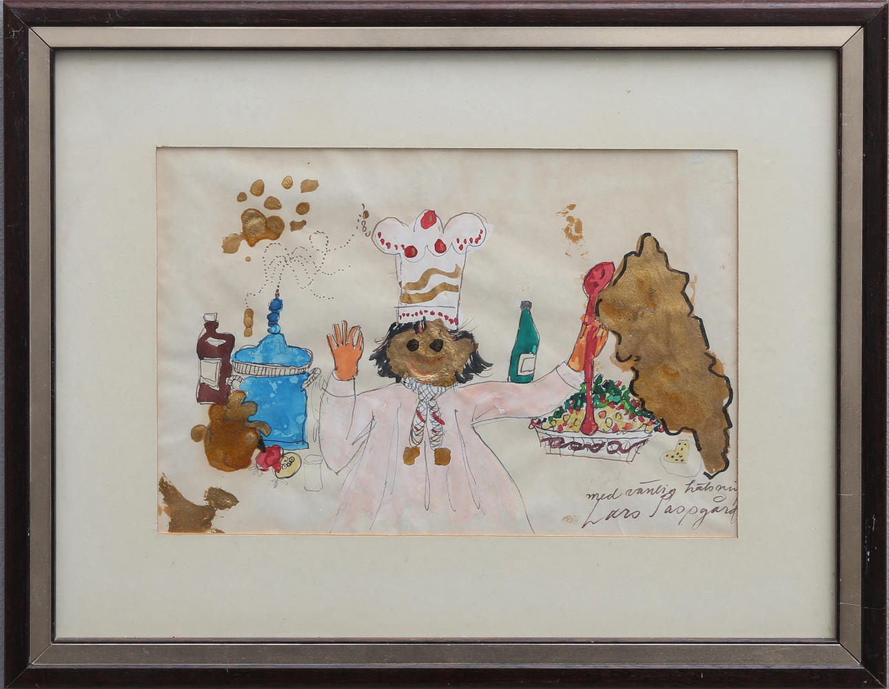 LARS PASSGÅRD, blandteknik.