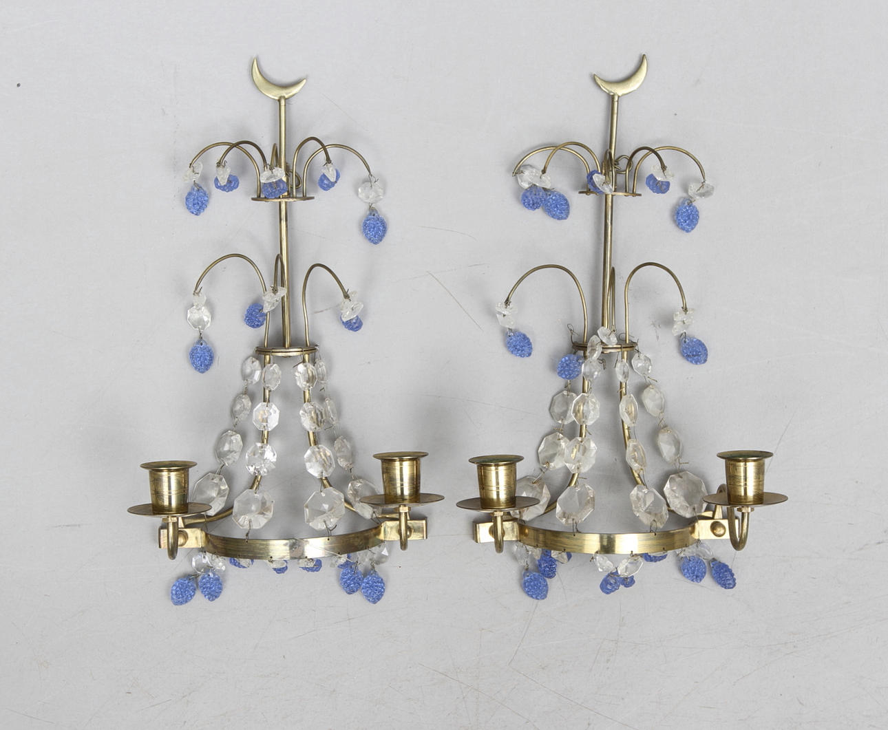 LJUSLAMPETTER med prismor, 1900-tal.