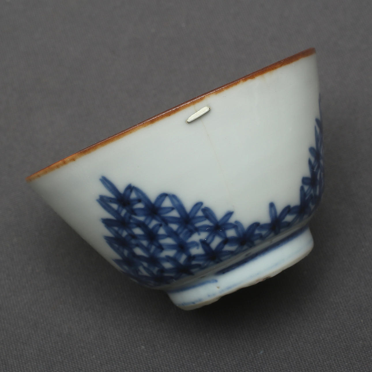 CUP with DASKER, 2 parts, porcelain, China, 19th century. Ceramics ...