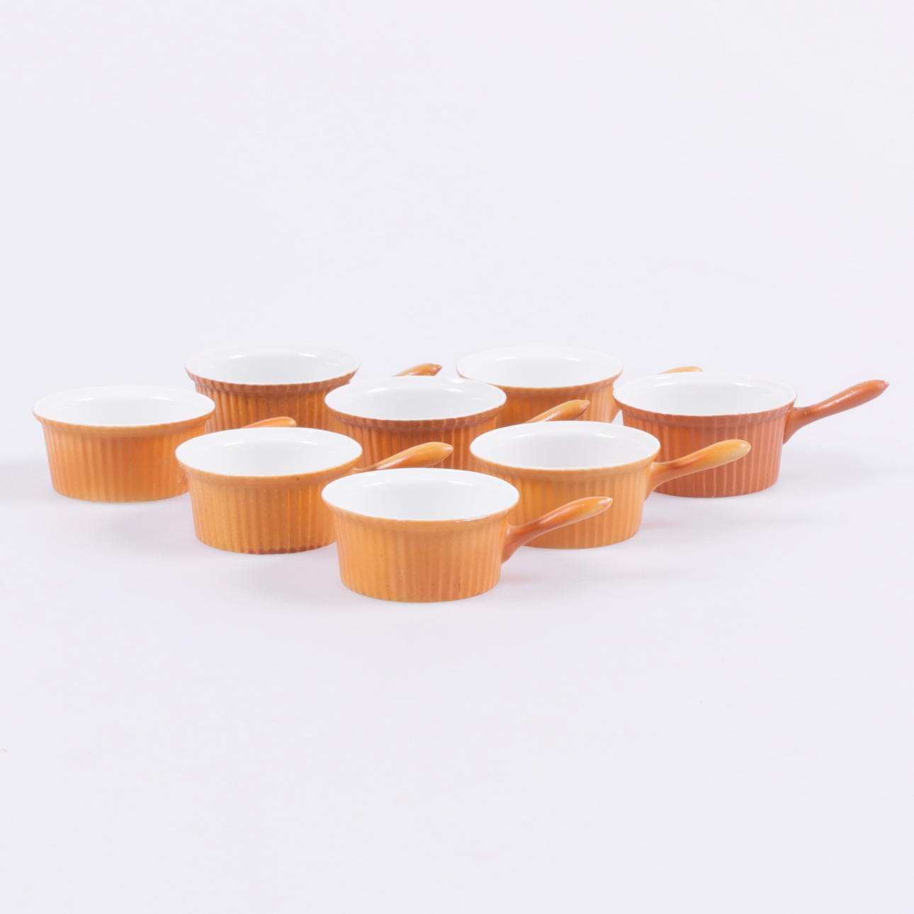 COCOTTEFORMAR, 8 st. porslin, Rörstrand.