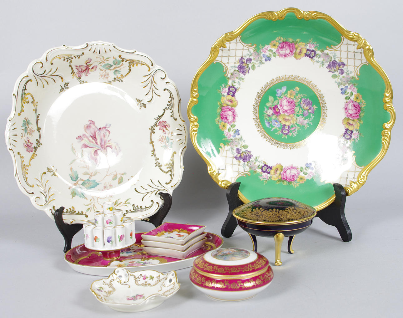 SKÅL, FAT, LOCKDOSOR M.M., 6 delar.