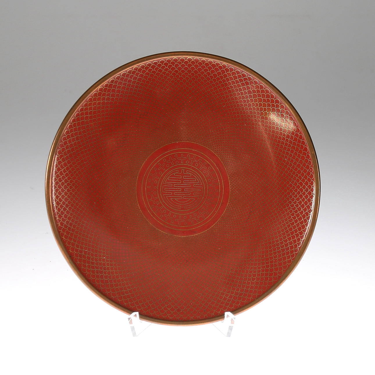 FAT, Cloisonné/emalj, Kina, 1900-tal.