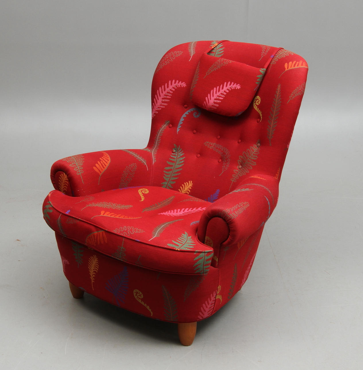 FÅTÖLJ "Jättepaddan", Carl Malmsten, 2000-tal.