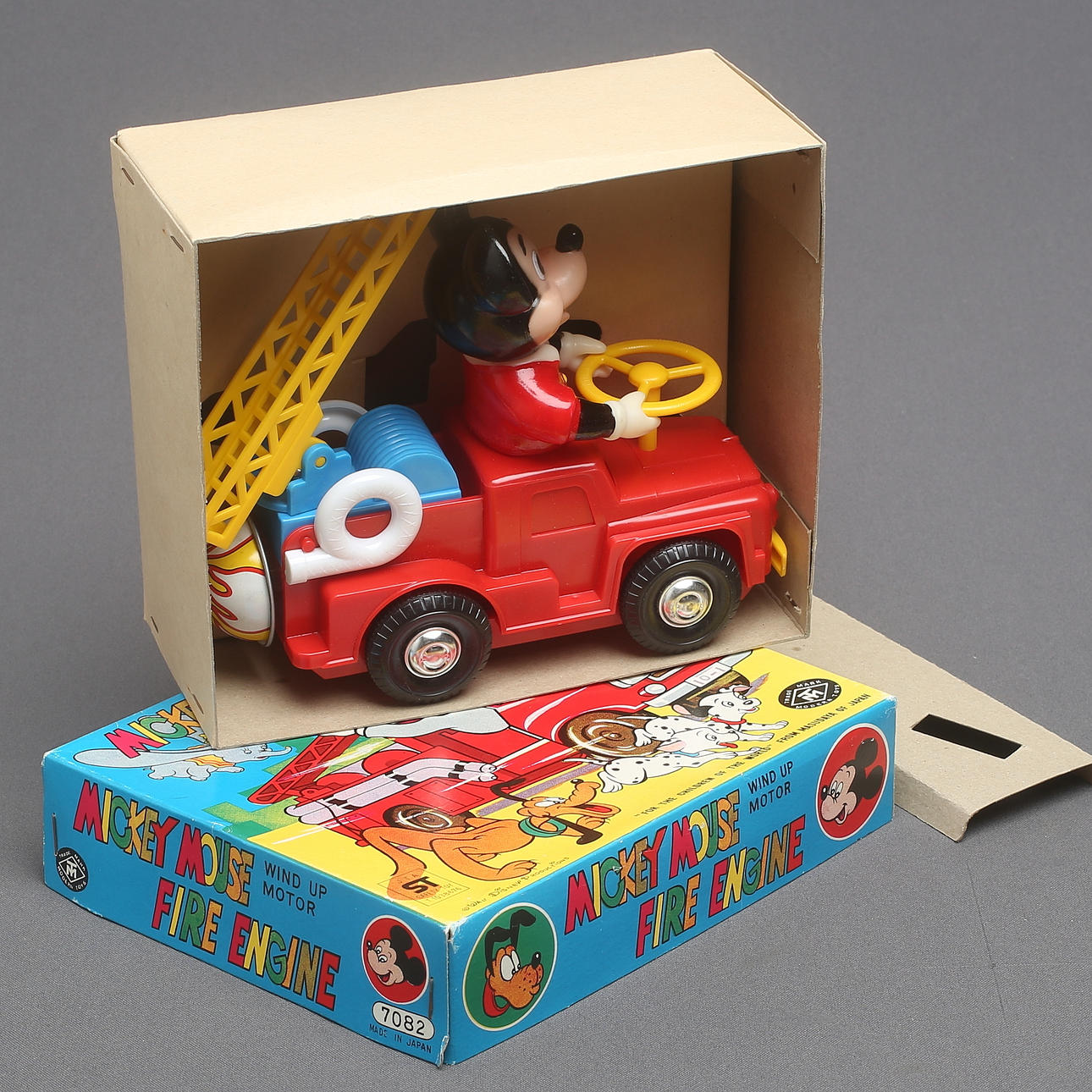 MODERN TOYS Mickey Mouse Feuerwehrauto, Originalverpackung.