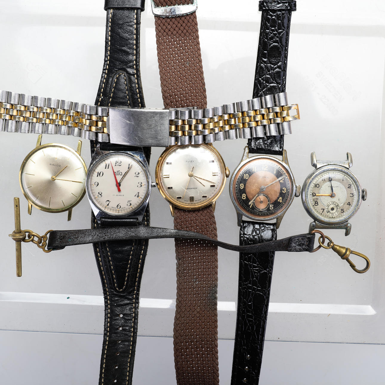 WATCH, Swallow, Buren, Timex, Alfa, Ralco.