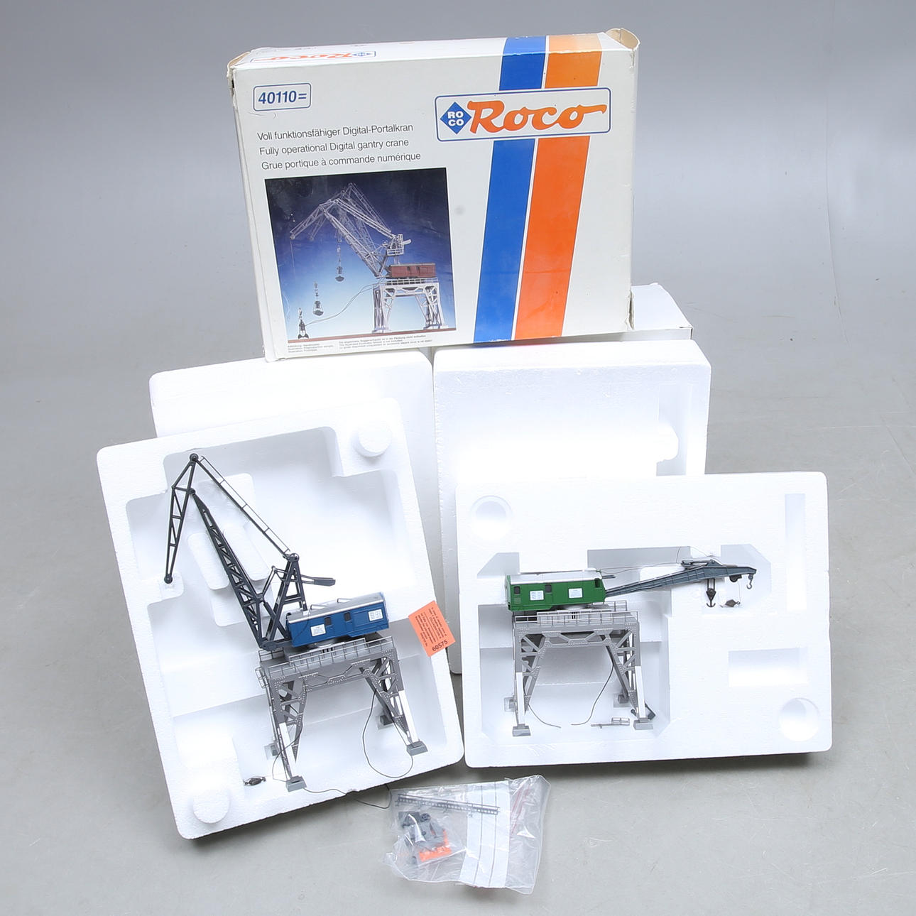 ROCO cranes 40110 and 40115, original boxes.