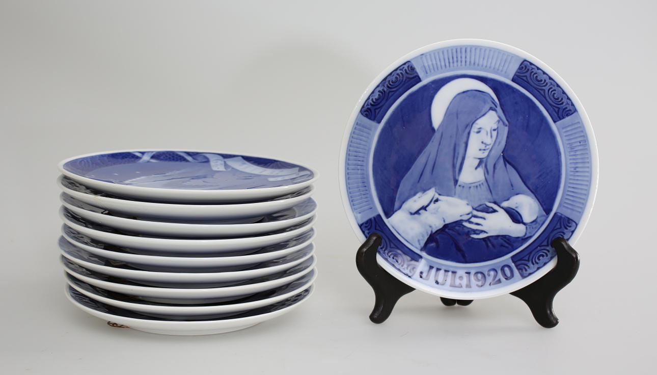 JULTALLRIKAR 1920-29, 10 stycken olika.