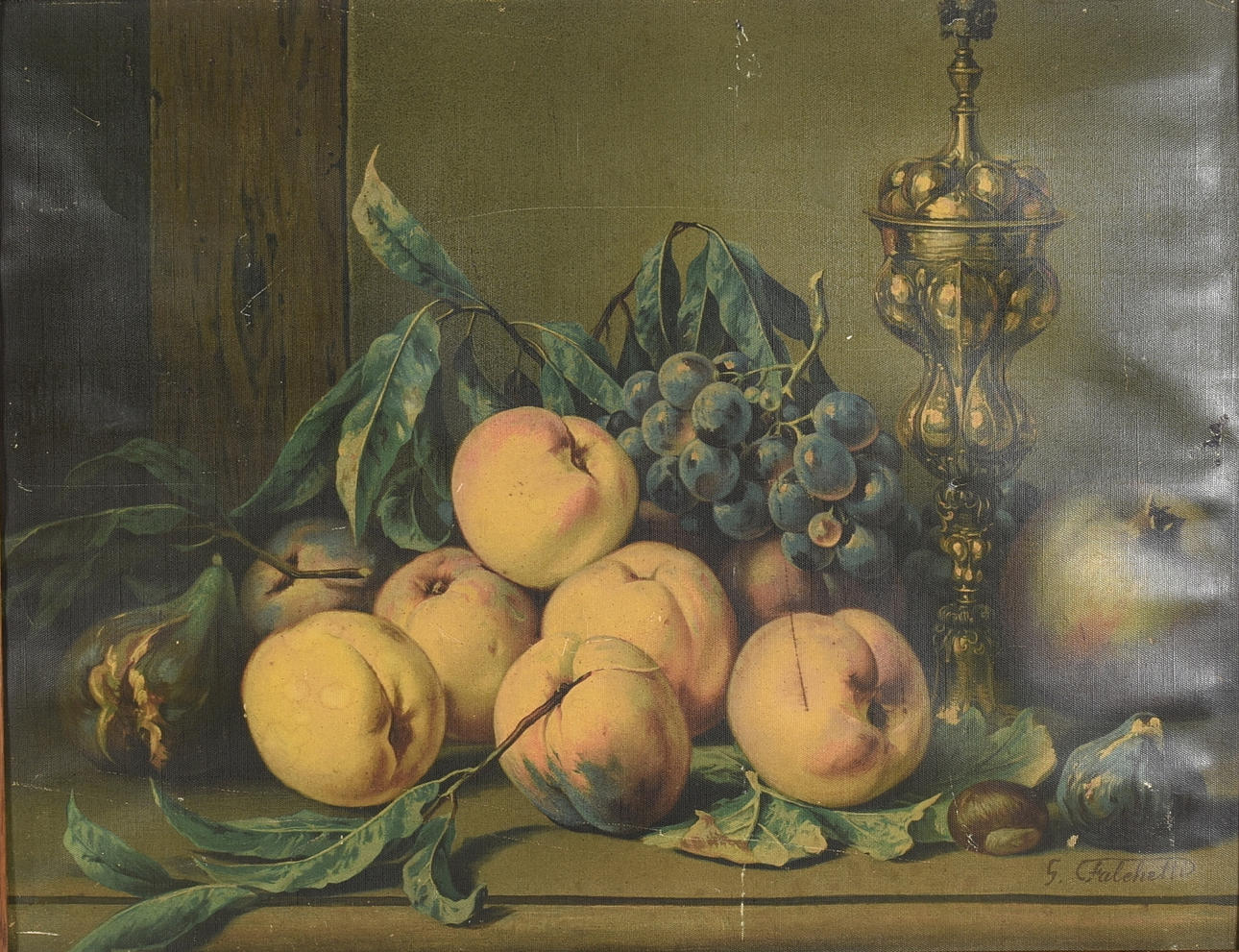 GIUSEPPE FALCHETTI. EFTER. Oljetryck.