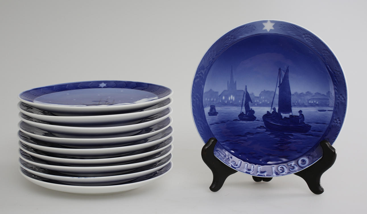 JULTALLRIKAR, 1930-39, 10 stycken olika.