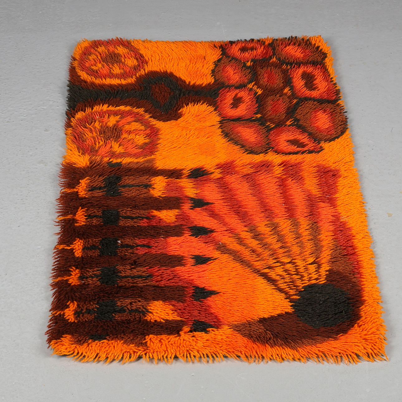 RYAMATTA, orange, 110 x 68 cm.