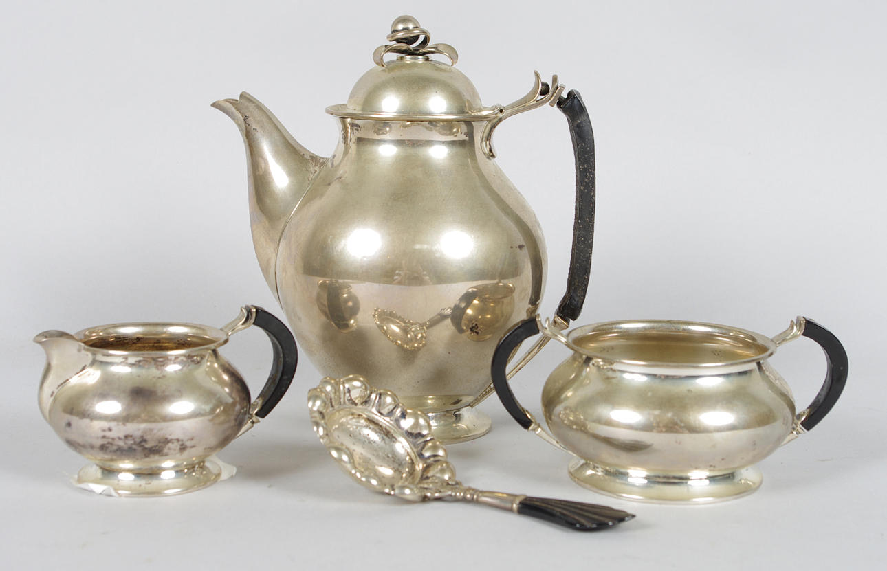 SERVERINGSSET, silver, C M Cohr.