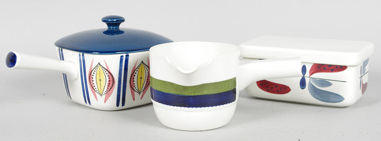 KAROTTER SAMT SMÖRASK, Rörstrand samt Gefle.