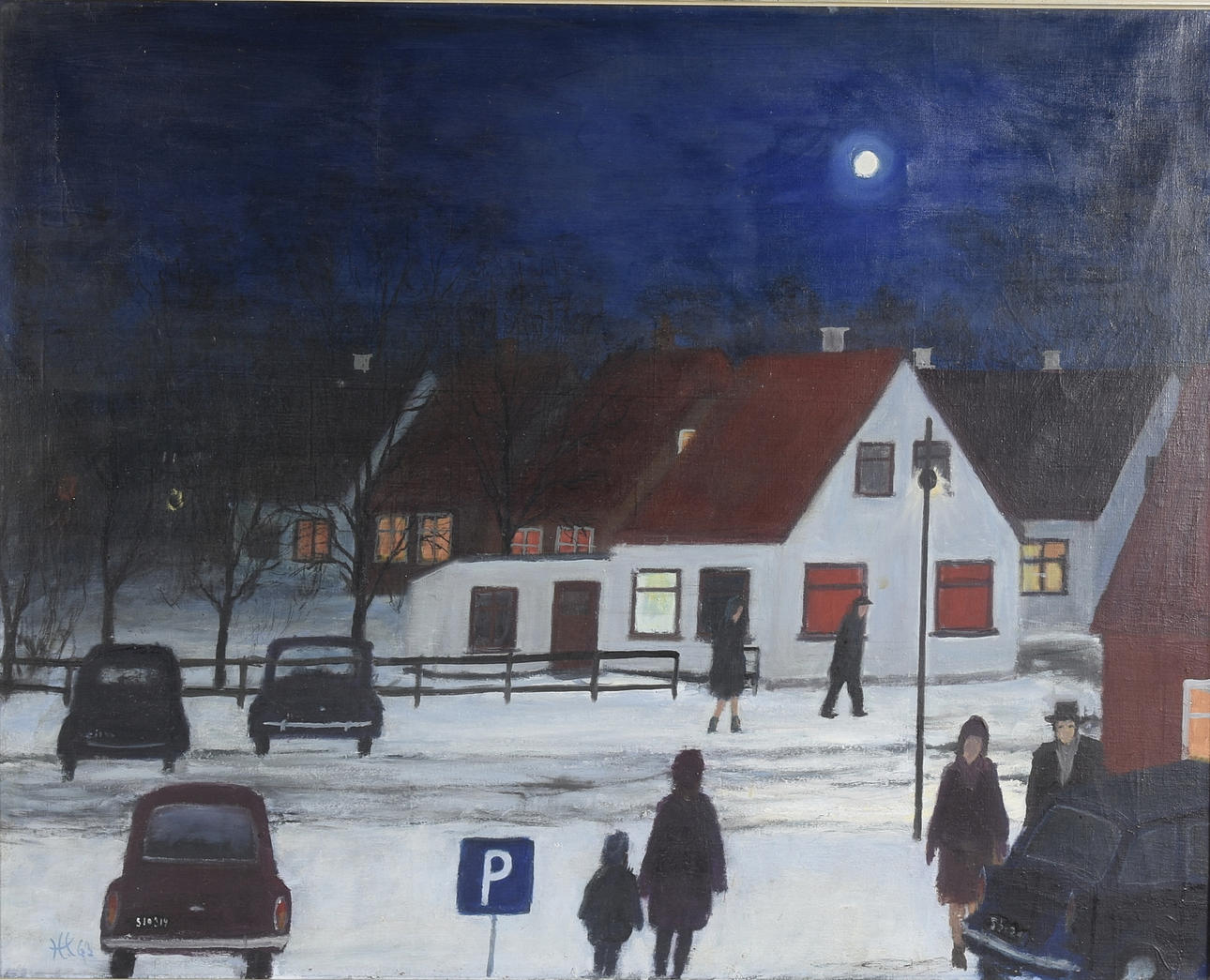 SVEND THERKILDSEN. Oil on canvas.