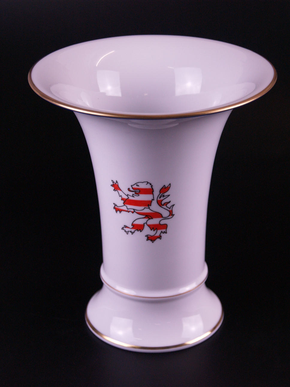 VASE- Hoechst, Porzellan.