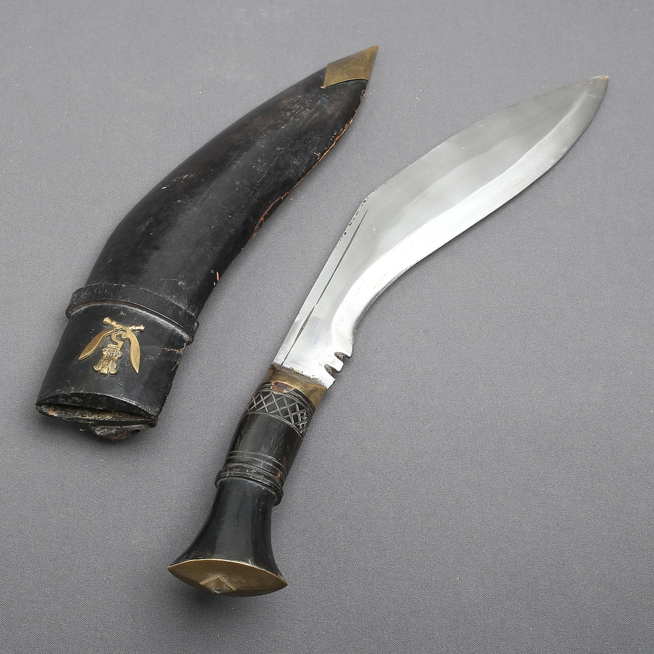 KNIV, s k Khukuri, arme-modell, Nepal.