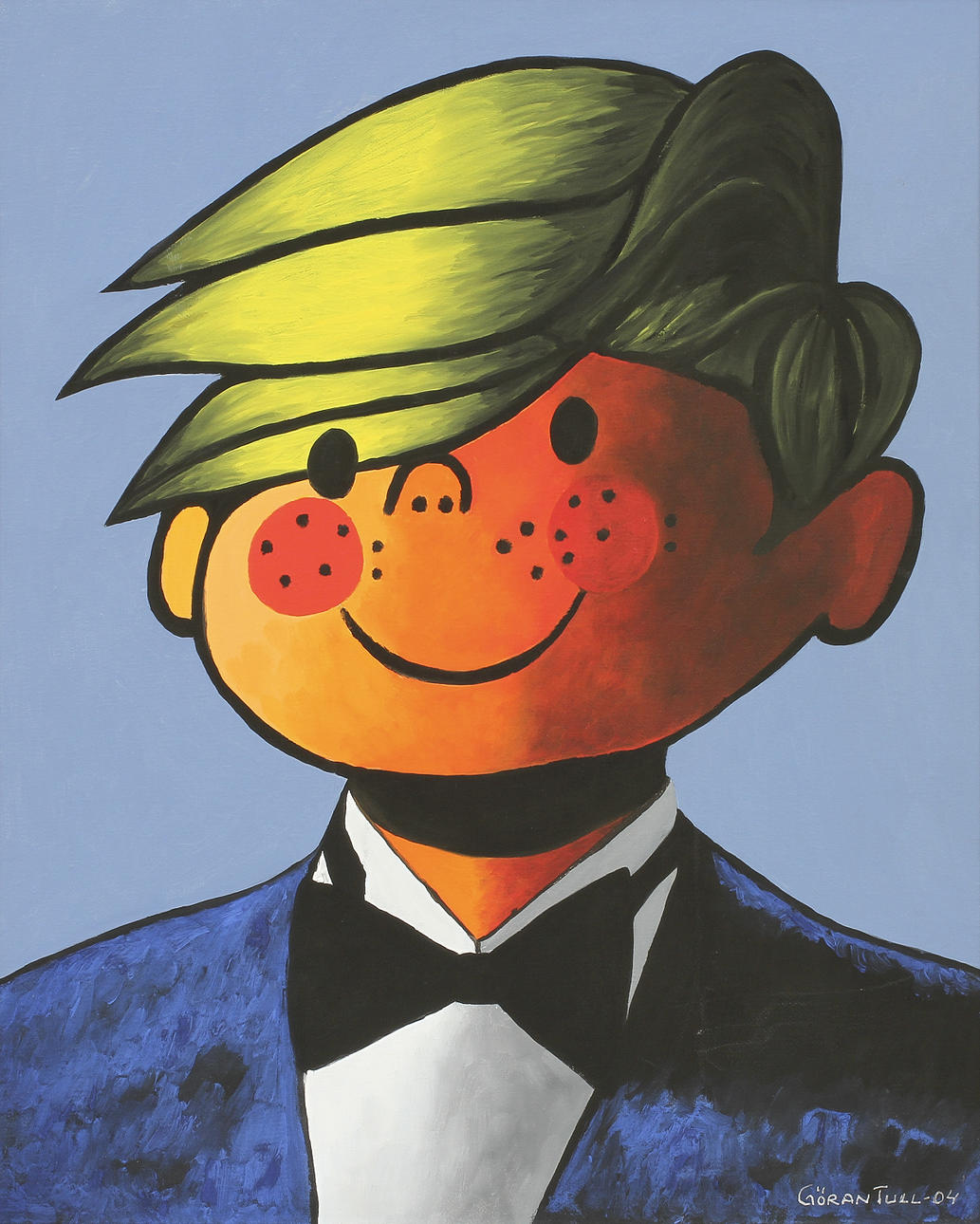 GÖRAN TULL, olja på duk, sign o dat -04.