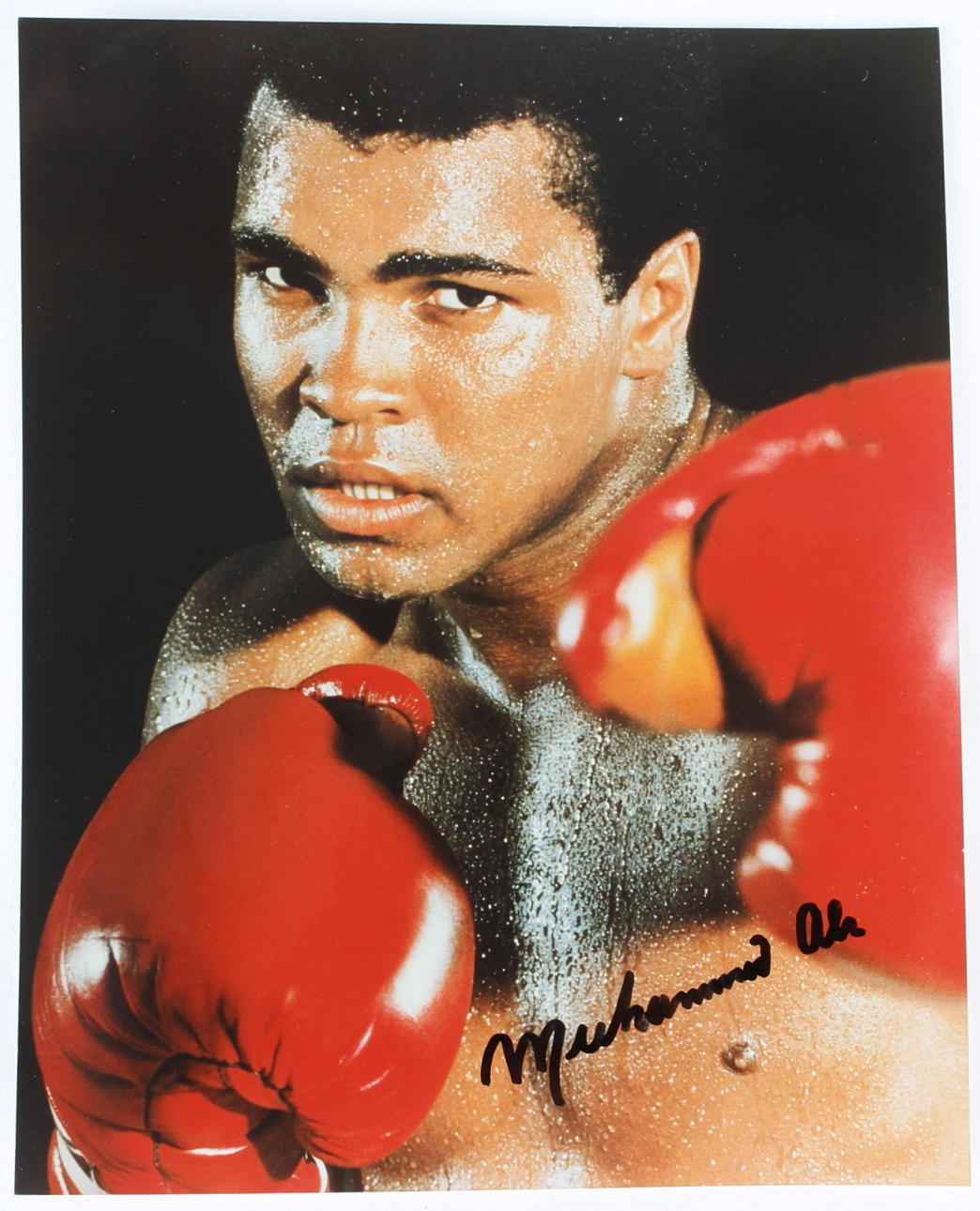 AUTOGRAF, "Muhammed Ali".