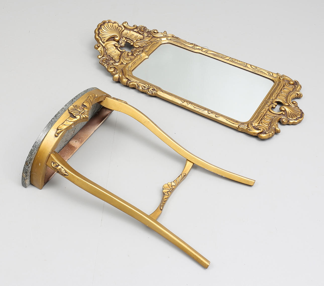 SPEGEL med KONSOLLBORD, 1900-tal.