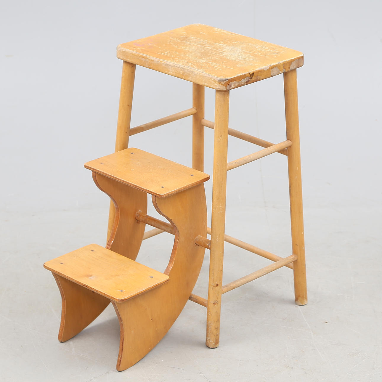 PALL med uppfällbar stege, 1900-tal.